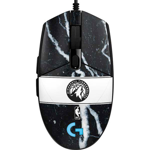 NBA Minnesota Timberwolves Marble G203 Prodigy RGB Wired Gaming Mouse Skin